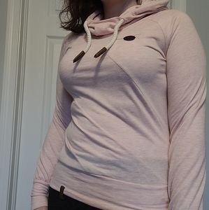 Hooded pink long sleeve